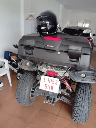 Quad 500 4x4 con reductora bola homologada