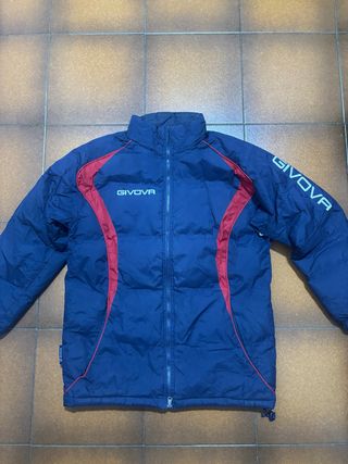 Chaqueta Givova azul y roja
