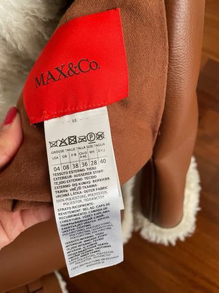 Max&Co. Montone pelliccia marrone