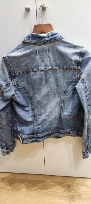 Cazadora Vaquera Denim Azul Multicolor