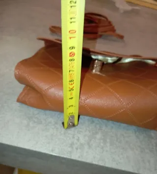 Borsa marrone con foulard NUOVA