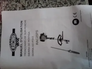 Motosierra telescópica