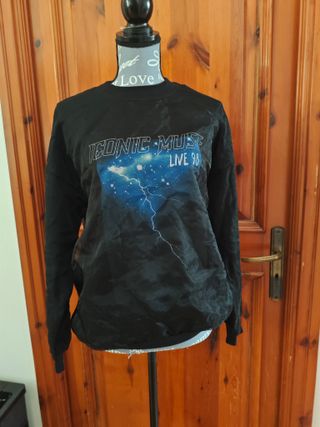 Felpa Tally Weijl Iconic Music Nera L