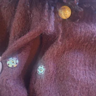 Giacca vintage Genny pelliccia