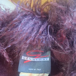 Giacca vintage Genny pelliccia