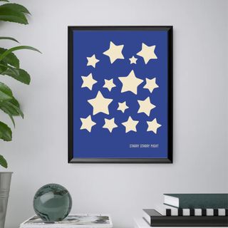 Stampa "Notte Stellata" - Quadro con poster 40x30