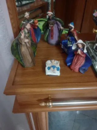 Figuras Nacimiento Belén Reyes Magos
