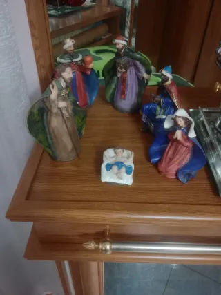 Figuras Nacimiento Belén Reyes Magos