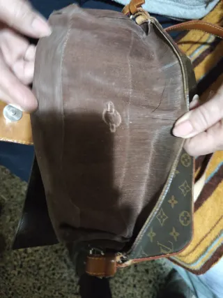 Bolso Louis Vuitton Vintage Mujer Marrón