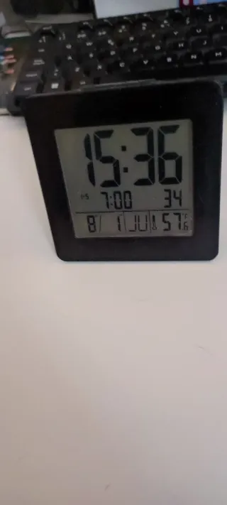 Despertador Digital Negro
