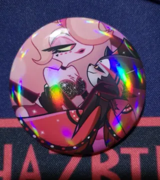 Spilla Angel Dust Husk Hazbin Hotel Huskerdust