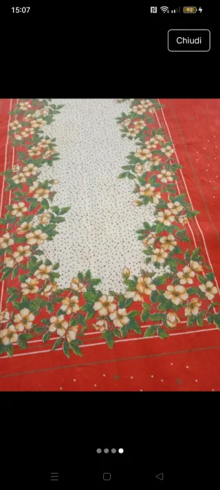 Tovaglia natalizia Babbo Natale