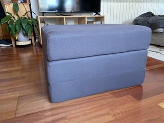 Pouf e materasso pieghevole Muji Grigio