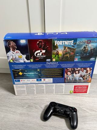 PS4 Slim 1TB Negra + Mando