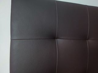 Cabecero polipiel marrón 160 cm