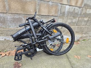Bicicleta Plegable Zundapp City Folder Negra