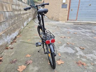 Bicicleta Plegable Zundapp City Folder Negra