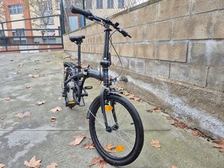 Bicicleta Plegable Zundapp City Folder Negra