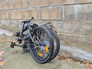 Bicicleta Plegable Zundapp City Folder Negra