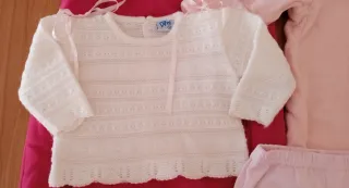 Lote de bebe de o a 1 mes niña