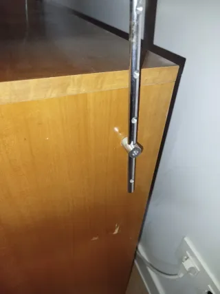 Mesa de estudio de madera