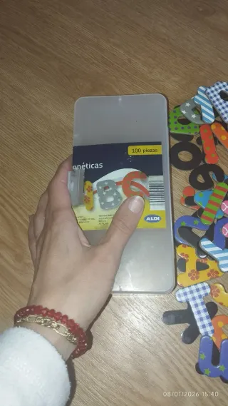 Letras magnéticas Aldi 95 piezas