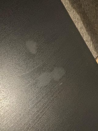 Mesa de centro negra madera