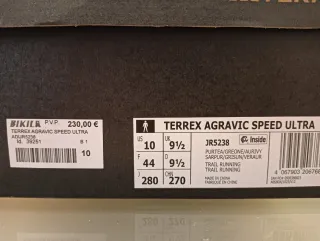 Adidas Terrex Agravic Speed Ultra Talla 44