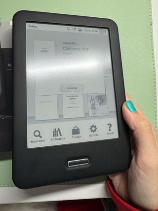 Libro electrónico bq Cervantes