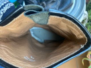 Botas de piel auténtica negras de muy buena calida