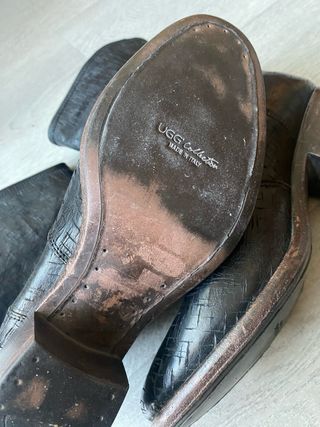 Botas de piel auténtica negras de muy buena calida