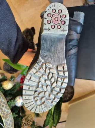 Botas altas negras mujer