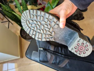 Botas altas negras mujer