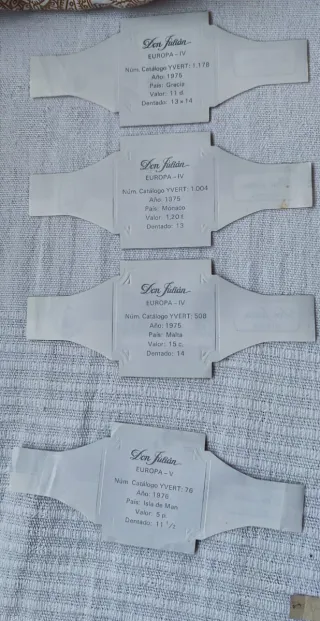 Lote vitolas antiguas Don Julián