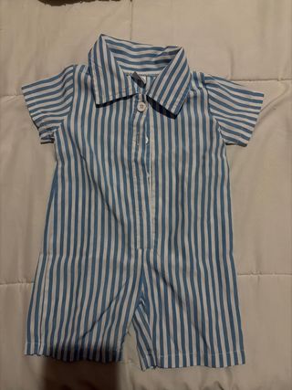 Tutina neonato a righe