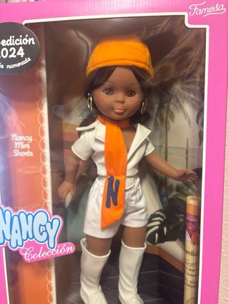 Dos Muñecas Nancy minishorts y comunión morena