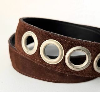 Cinturón Piel Marrón Chocolate