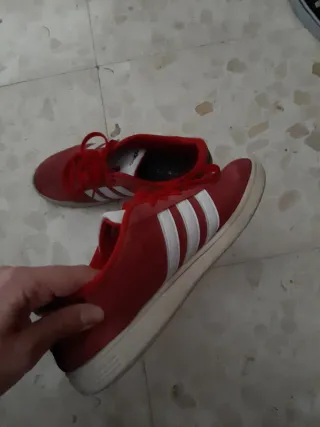Deportivas Adidas Hombre Rojas