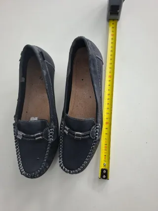 Mocasines negros mujer