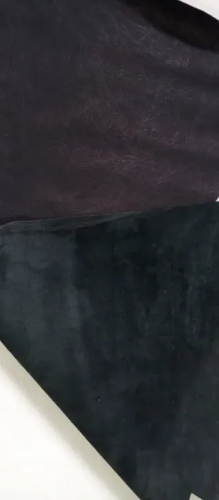 Retal piel  cabrita metalizada