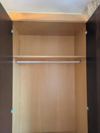 Armario de madera 2 puertas