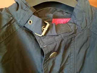 Chaqueta estilo motera ligera  LOTUS negra