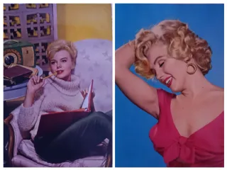 Lotto 10 Cartoline Vintage Donne Fiori