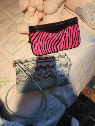 2 bolsos de mano/bandolera