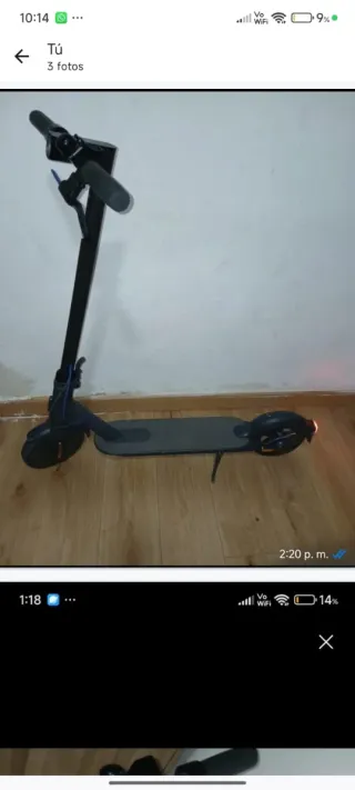 Se vende o se cambia patinete eléctrico