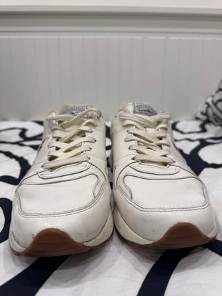 Zapatillas blancas de piel Polo Ralph Lauren