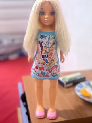 Muñeca Nancy Famosa Rubia Ojos Azules