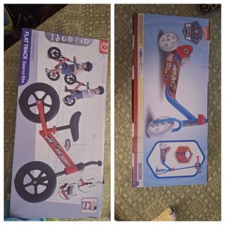 Bicicleta de equilibrio y patinete Paw Patrol