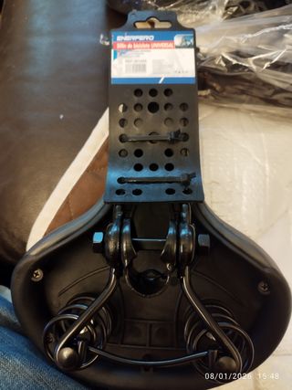 Sillin de bicicleta con amortiguación