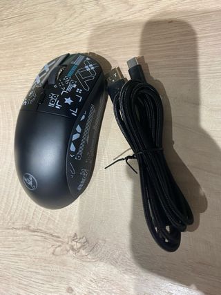 Ratón óptico 3 modos: cable/inalámbrico